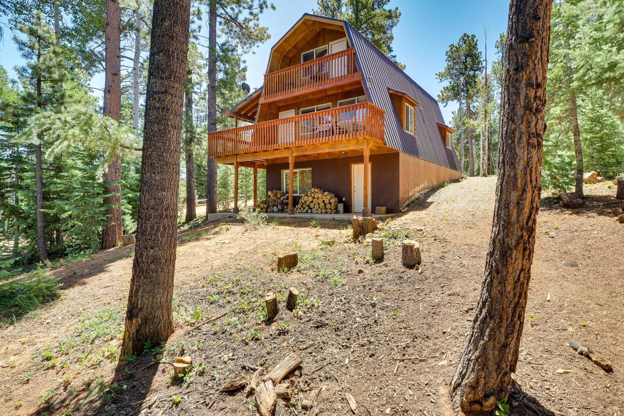 Scenic Duck Creek Escape 30 Mi To Brian Head Villa Duck Creek Village Eksteriør bilde
